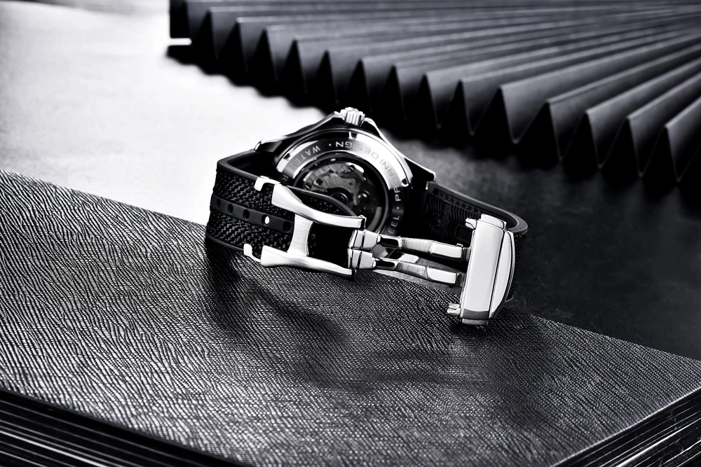 Pagani Design Luxury Automatic Men Wristwatch Sapphire AR Diver Image 6
