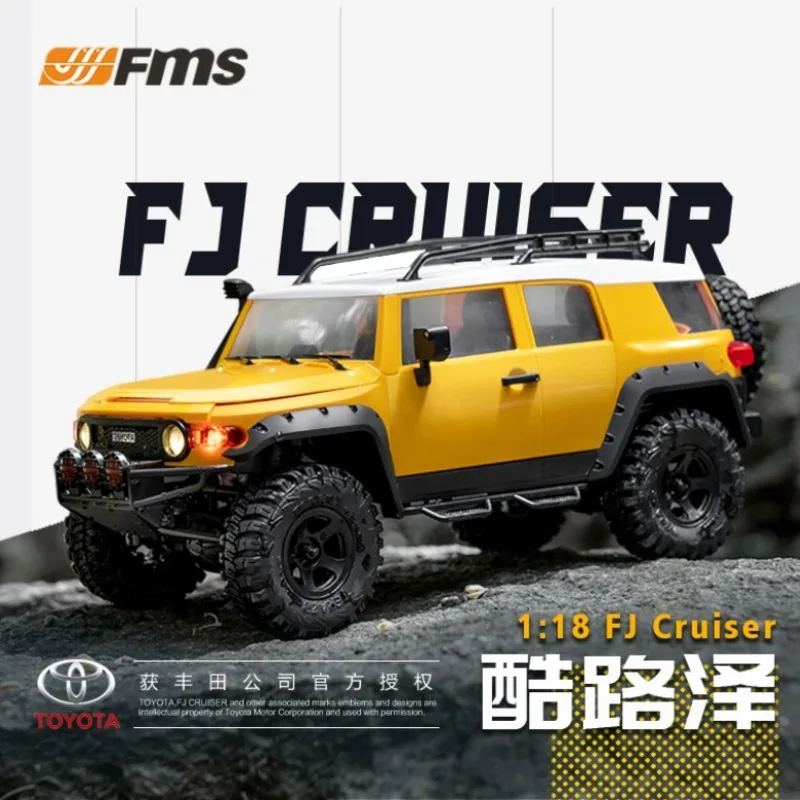 

Модель автомобиля Fms 1:18fj Cruiser, модель радиоуправляемого автомобиля с дистанционным управлением, имитация внедорожника, электрический игрушечный автомобиль, подарок на день рождения для мальчика