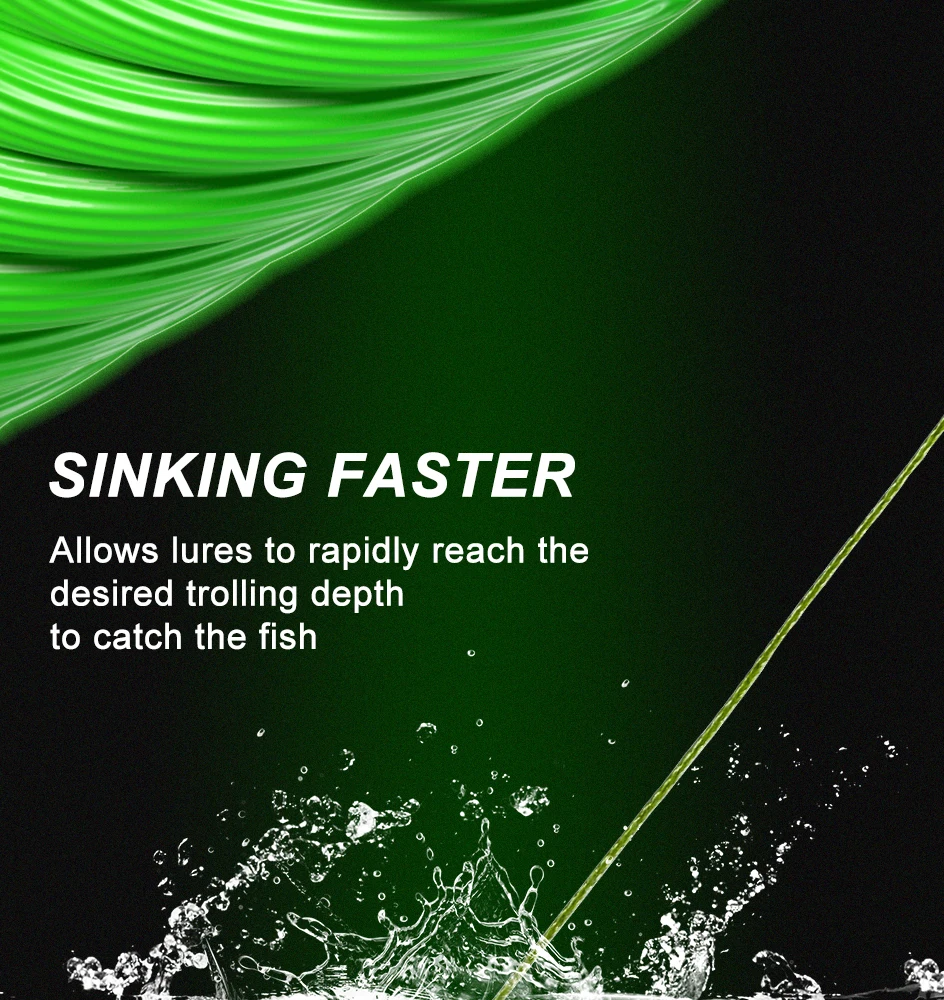 MIFINE SINKING X8 Upgrade Angelschnur 150 m 18LB-67LB geflochten superstark 8 Stränge Multifilament PE-Schnur Karpfendraht Zubehör – Detail 6