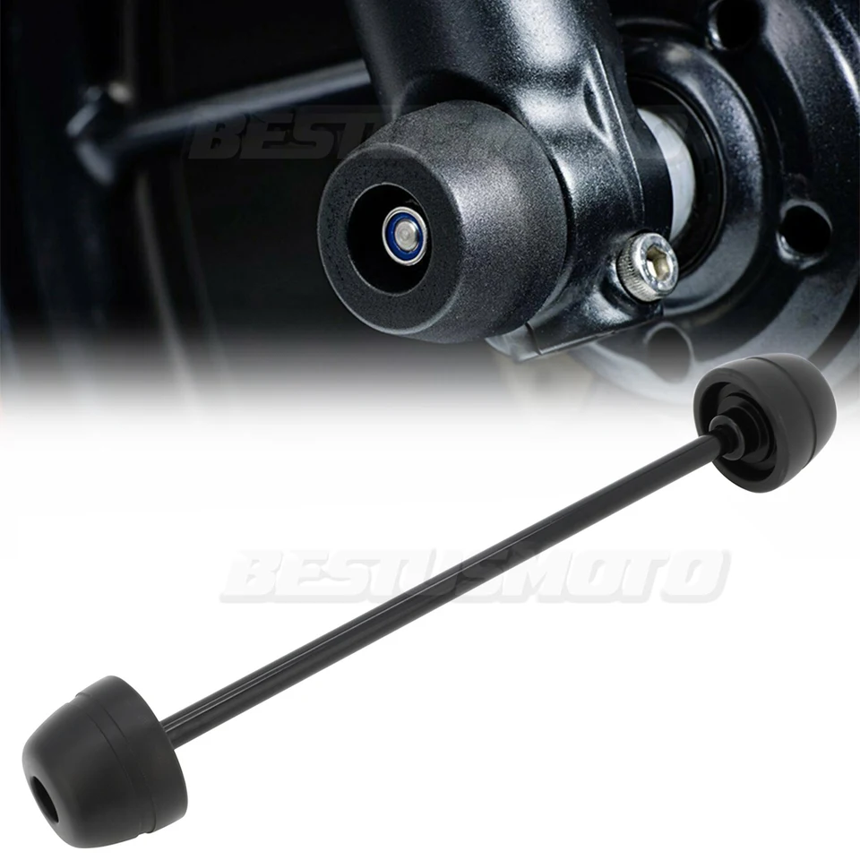 Motorcycle Front Axle Sliders For Triumph - Fork Crash Protectors (Street Twin, Scrambler, Bonneville)