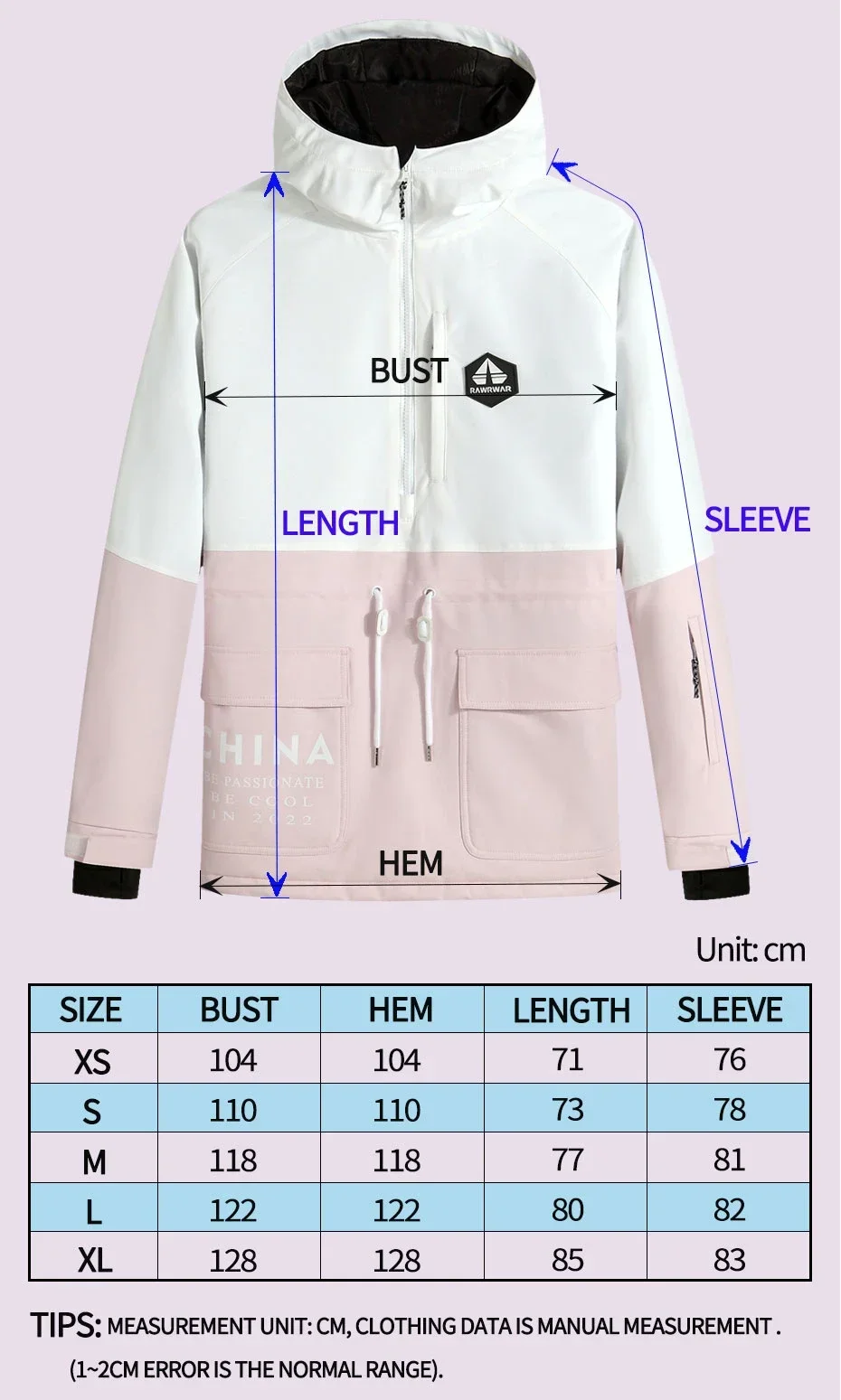 Outdoors Winter Snowboard Jacket New Ski Jacket Woman Ski Coats Men Sport Outerwear Windproof Tracksuit Waterproof Clothing