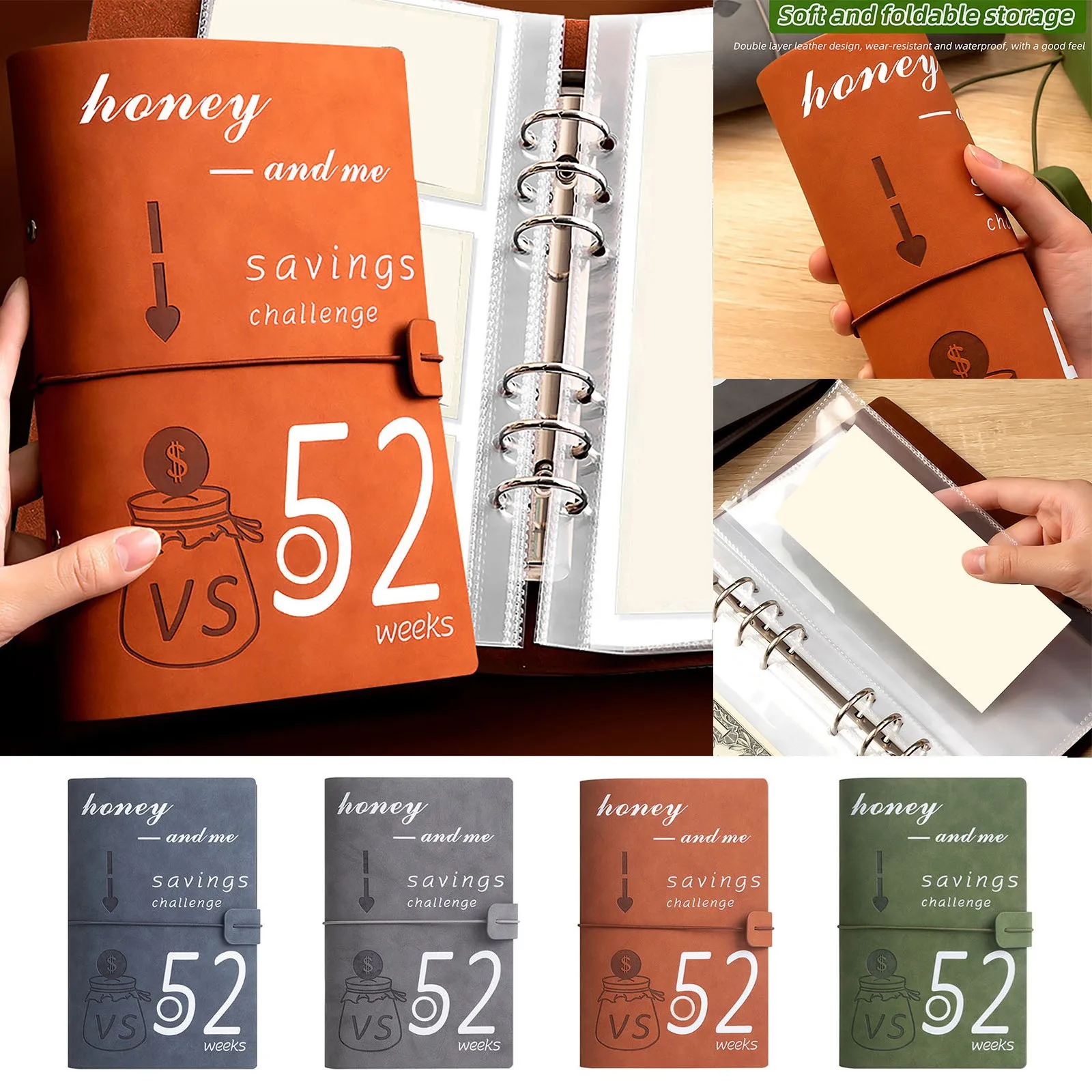 

2024 Couples Saving Money New High Beauty Book Schedule Book Calendar Book Notebook Hand LEDger Notebook Office Learning Supplie