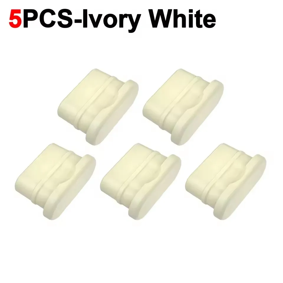 Universal Soft Silicone USB-C Dust Cover and Charging Port Protector
