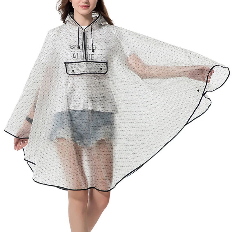 Mantellina Pioggia Adulto 20 Poncho Impermeabili Usa E Getta - Mantelle Antipioggia In PE, 145x120cm, Leggere E Pratiche Poncho Pioggia - Foto 7