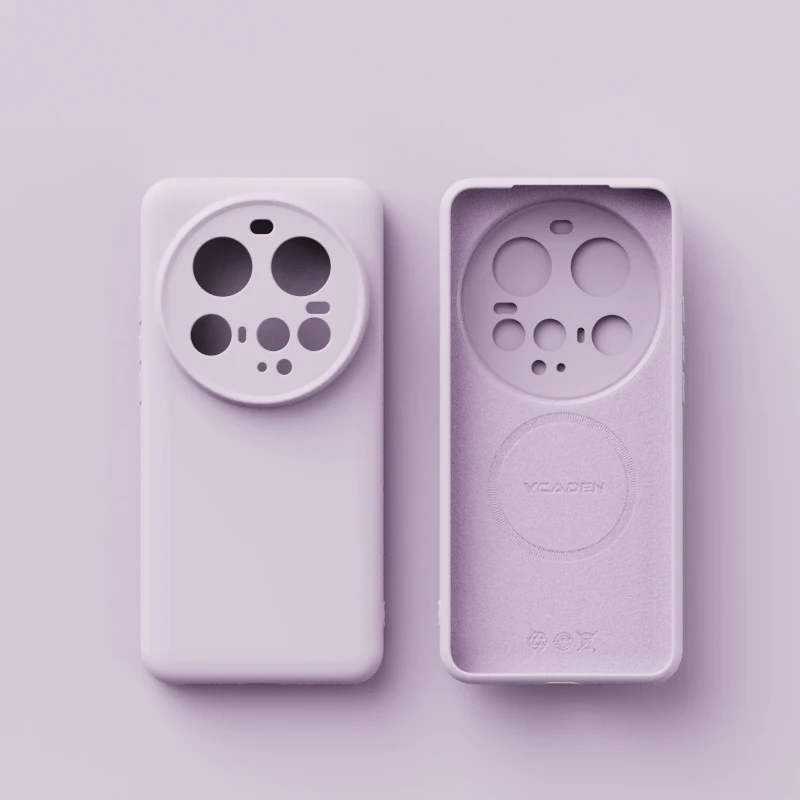 Magnetic MagSafe Solid Color Phone Case with Camera Protection