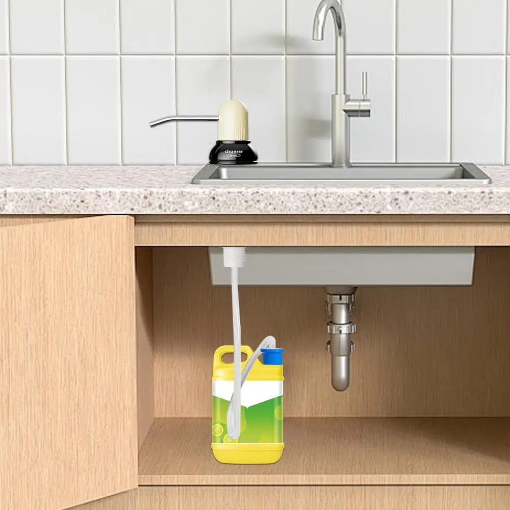 Description Picture 3 of itemSoap Dispenser Extension Tube Kit Kitchen Sink Liquid Soap Dispenser Bathroom Lotion Detergent Hand Press Pumps