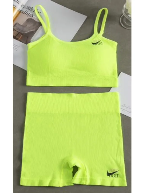 بدلة يوجا نسائية جديدة رائعة مع وسادة صدر، سترة صي...