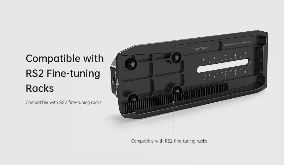 FALCAM F38 Camera Quick Release Plate with 38mm Anti-Offset QR Plate for Ronin-
