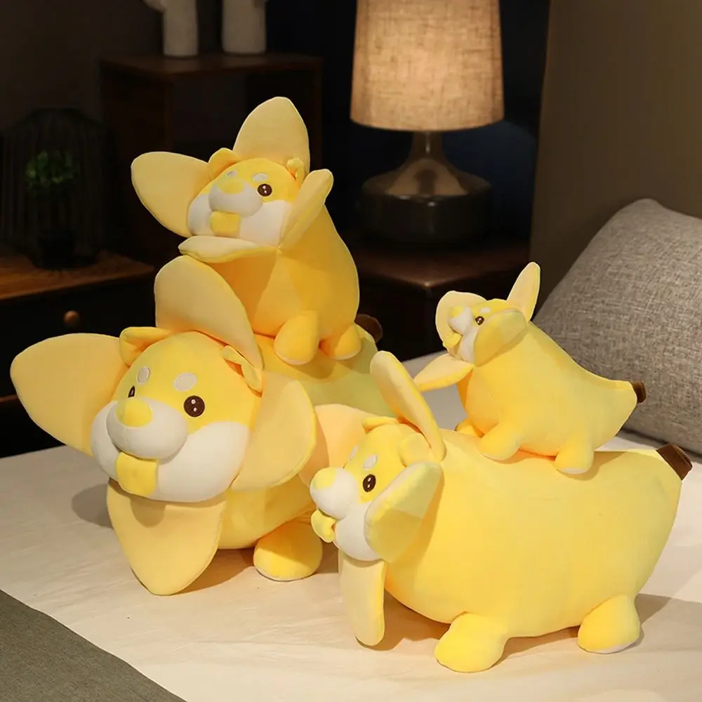 

Appease Doll Children Gift Kids Home Decor Soft Pillow Banana Dog Plush Toys Plush Doll Stuffed Toy Shiba Inu Dog Doll