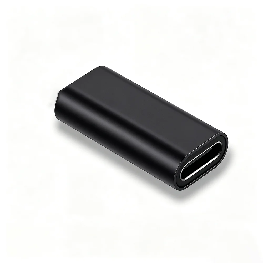 Dual USB C 3.1 Female Coupler Adapter for Seamless Type C Cable Connection