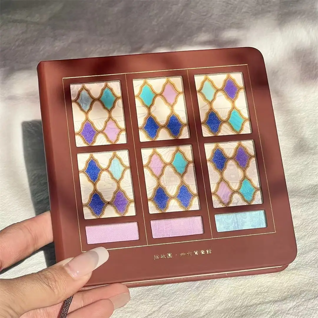 Stained Glass Windows Notebook Mini Light and Shadow Journal Girl Student Diary 다이어리