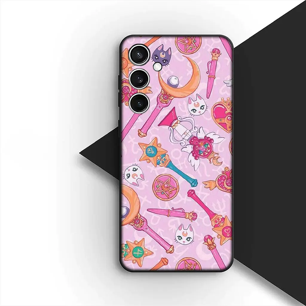 Cartoon S-Sailors Anime Moons Girl Phone Case