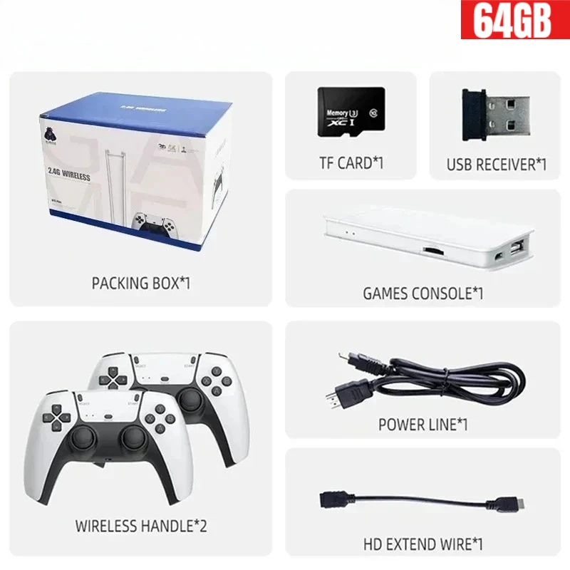 M15 jogo vara mini tv jogo portátil clássico 4k retro jogo controladores sem fio saída hd console de jogos para ps1 arcade