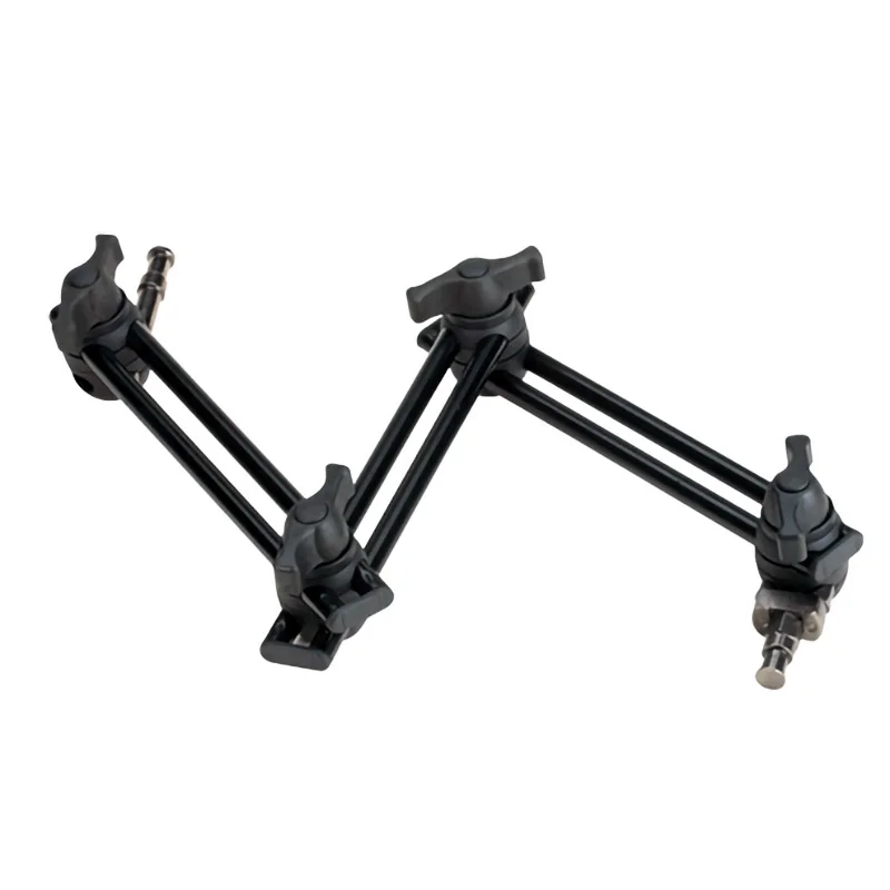 3-Section Double Articulated Arm 5/8" Hex Pin 1/4"-20 Female Thread 5/8" Pin 3/8"-16 Female Thread