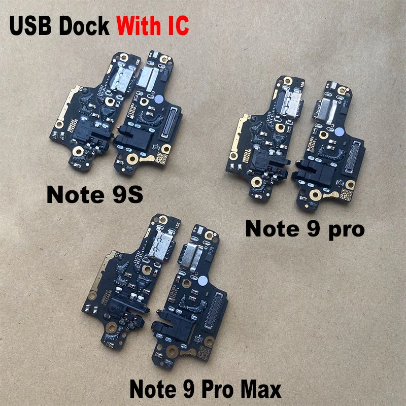 

Для Xiaomi Redmi Note 9s USB зарядный порт Mic Dock Connector Board гибкий кабель запасные части Global 9 PRO MAX