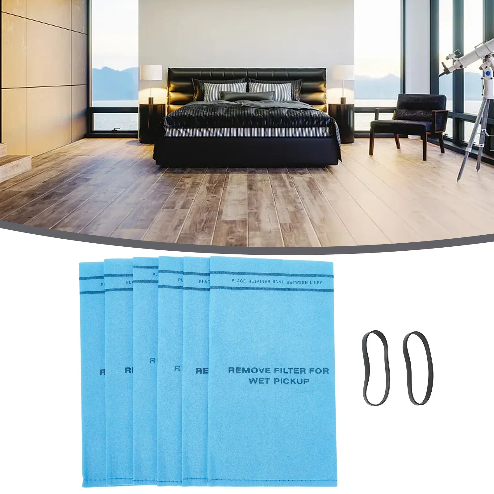 

WS01025F2 Wet Dry Filter Bag Bands For MultiFit VF2000 Work-Shop Fit 2.5 Gallon Robot Vacuum Cleaner Replaceable Accessories