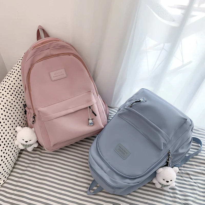 جديد أنثى موضة الرجال قدرة عالية مقاوم للماء حقيبة ظهر للكلية العصرية النساء محمول الحقائب المدرسية لطيف فتاة حقيبة كتب السفر كول