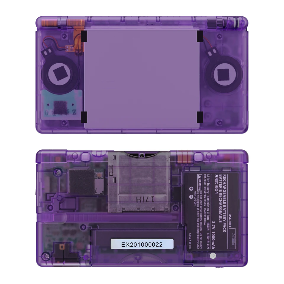 Custom Full Housing Shell for Nintendo DS Lite