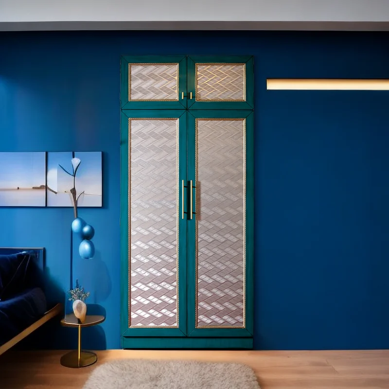 Celistvý dřevo retro moderní minimalistwardrobe domácnost ložnice nábytek ekonomický