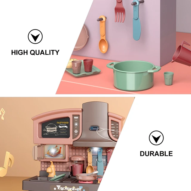 Ensemble de cuisine pour enfants, jeu de simulation, accessoires