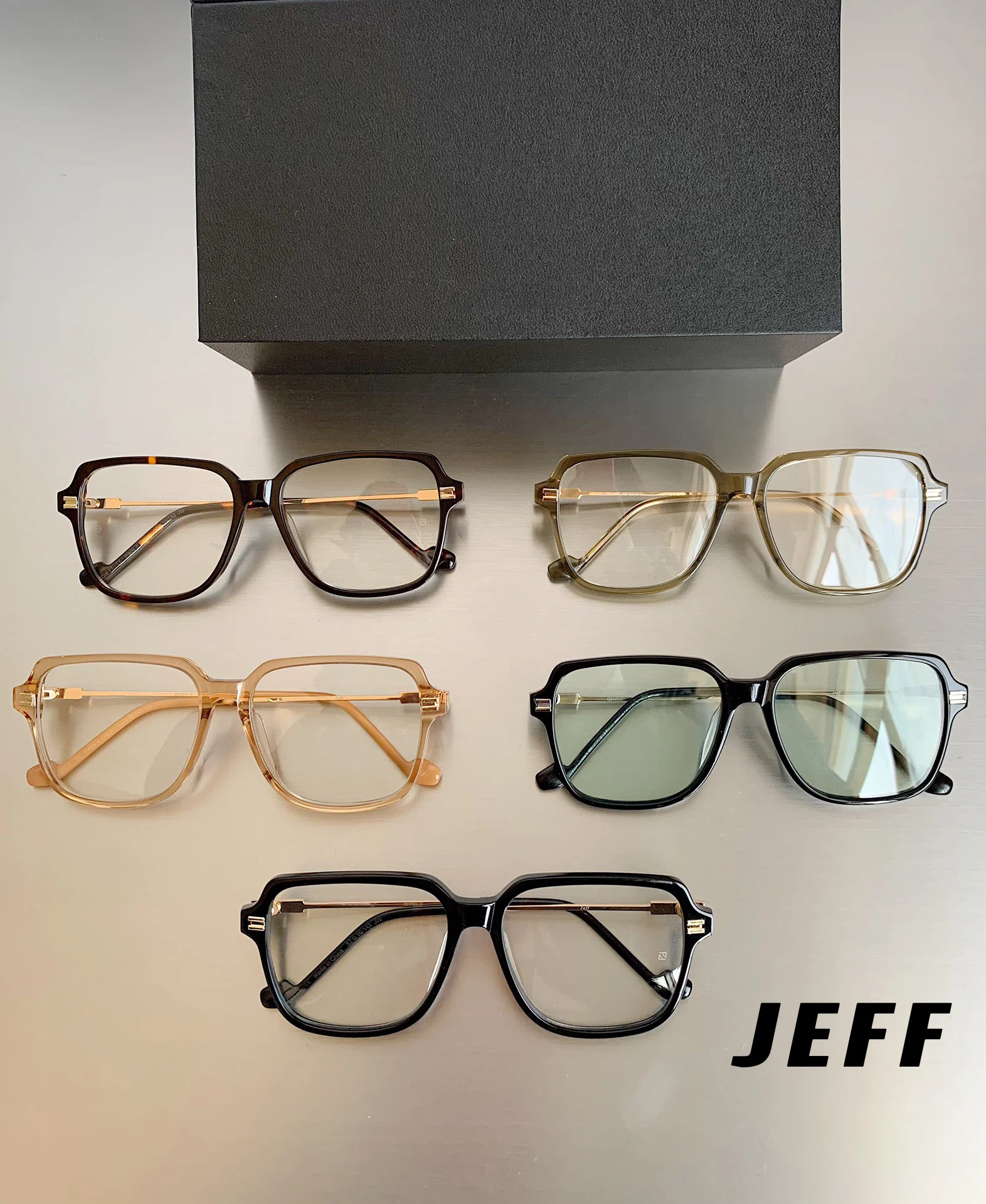 

2022 New GENTLE MONSTER JEFF Sunglasses Korea Brand Design GM Women Men Prescription Glasses UV400 Protection
