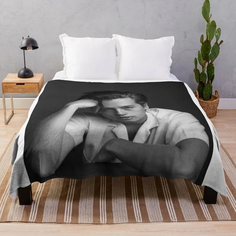 

Cole Sprouse Throw Blanket fluffy For Baby Blankets For Baby anime Blankets