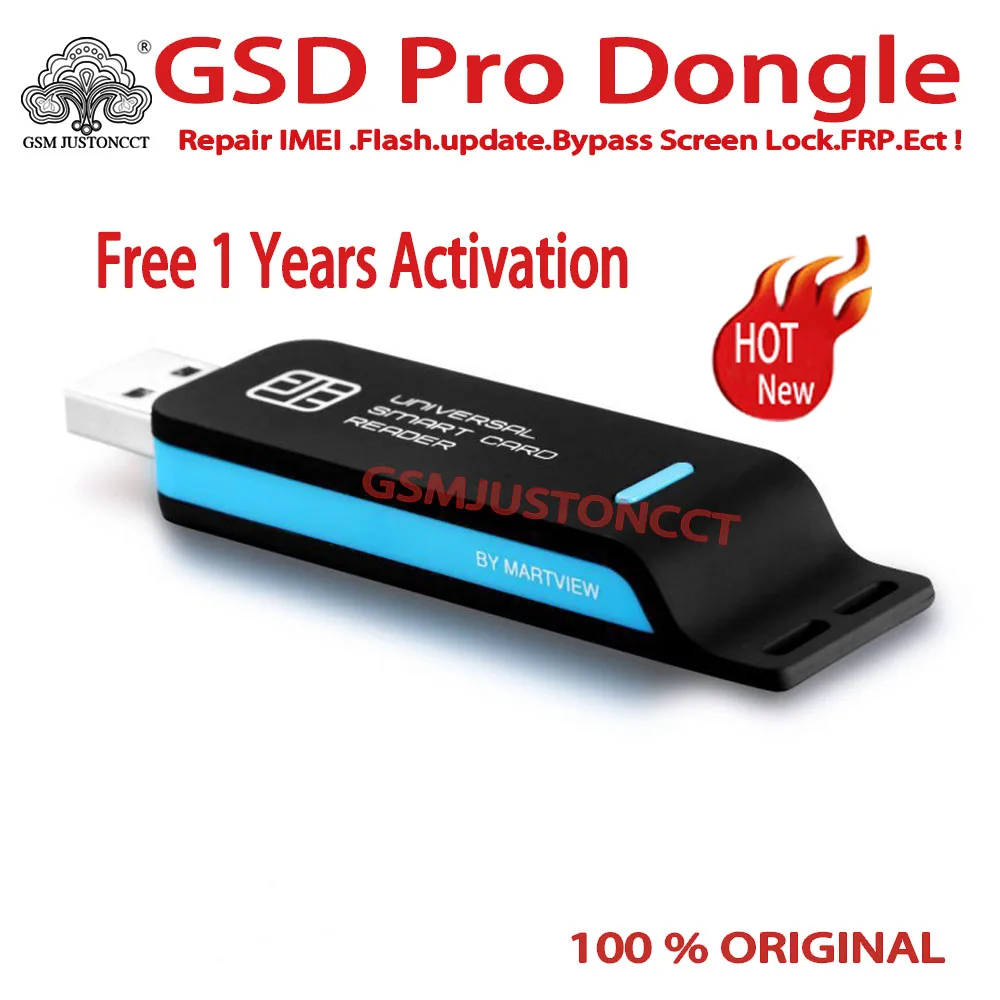 2023 GSD 프로 동글, 1 년 활성화, 무료 마트뷰 모든 부트 케이블 (쉬운 전환), 마이크로 USB-C 타입 어댑터, 신제품