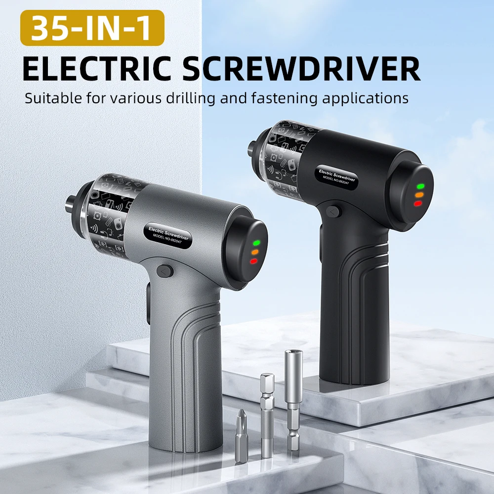 Brushless Electric Screwdriver 35 In 1 Electric Screwdriver Set Rechargeable Power Tools
