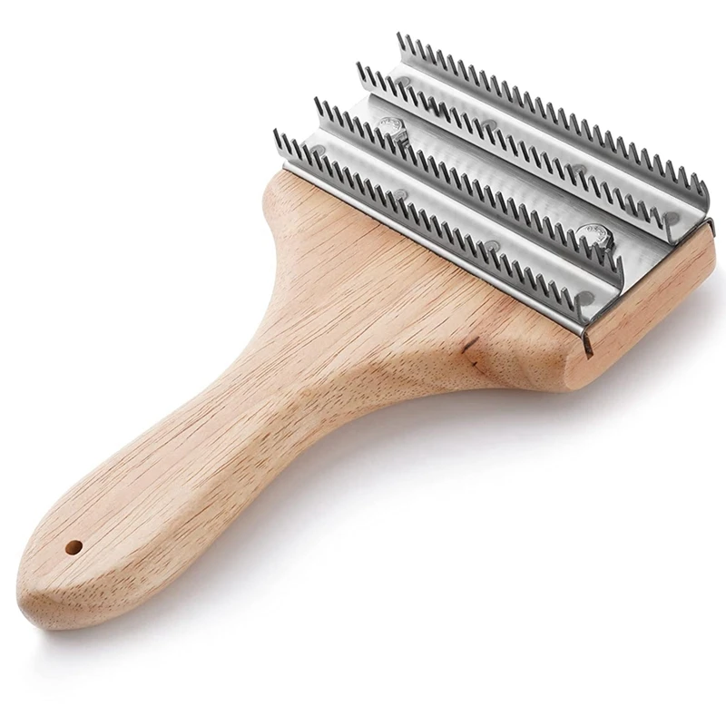 7-3/4 Inch Polishing Buff Wheel Rake For Removing Residual Compounds Metal From Buffing Wheels