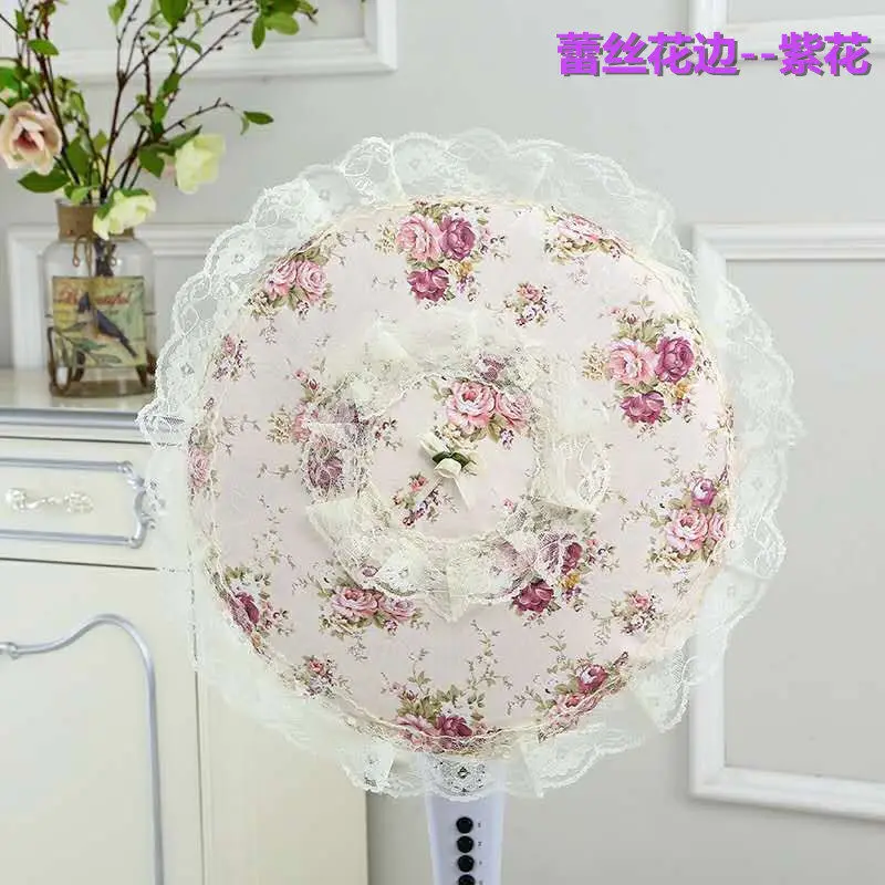 Dust Cover Fan Cover Fabric Fan Cover Electric Fan Dust Cover All Inclusive Floor Standing Circular Protective Cover
