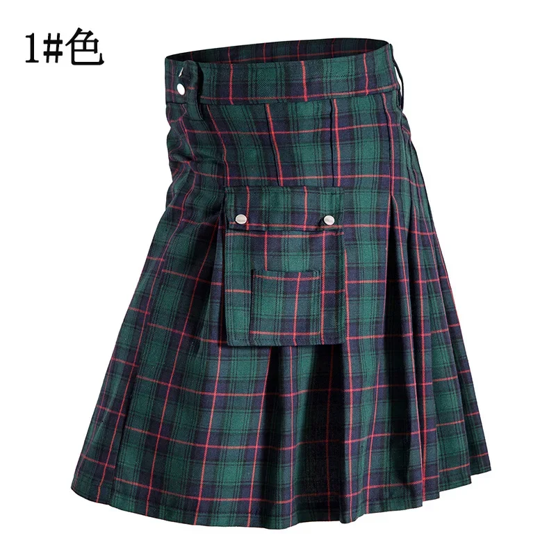 Kilt In Cotone Da Uomo E Da Donna Kilt Scozzese Tradizionale Highland Plus Size