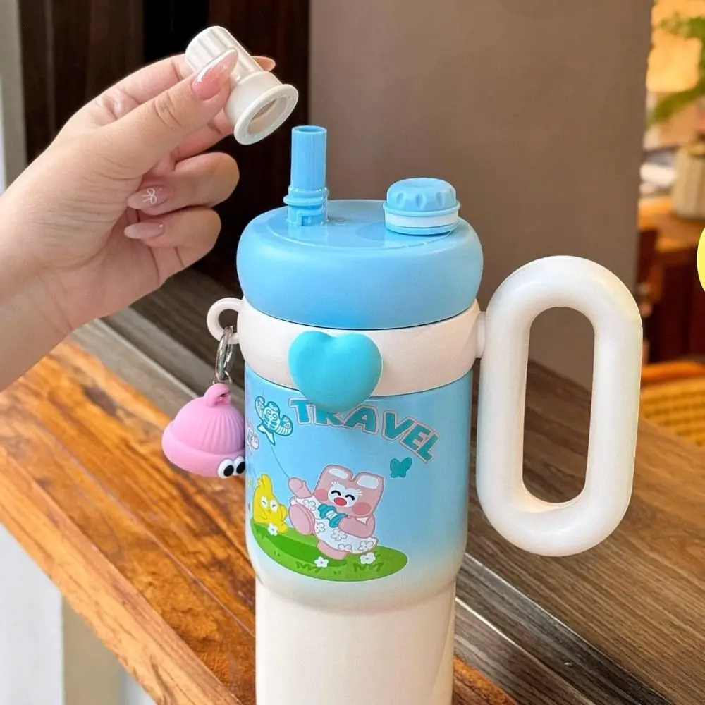 Vacuum Cup Cartoon Large Capacity Insulated Cup 316 Stainless Steel 850Ml