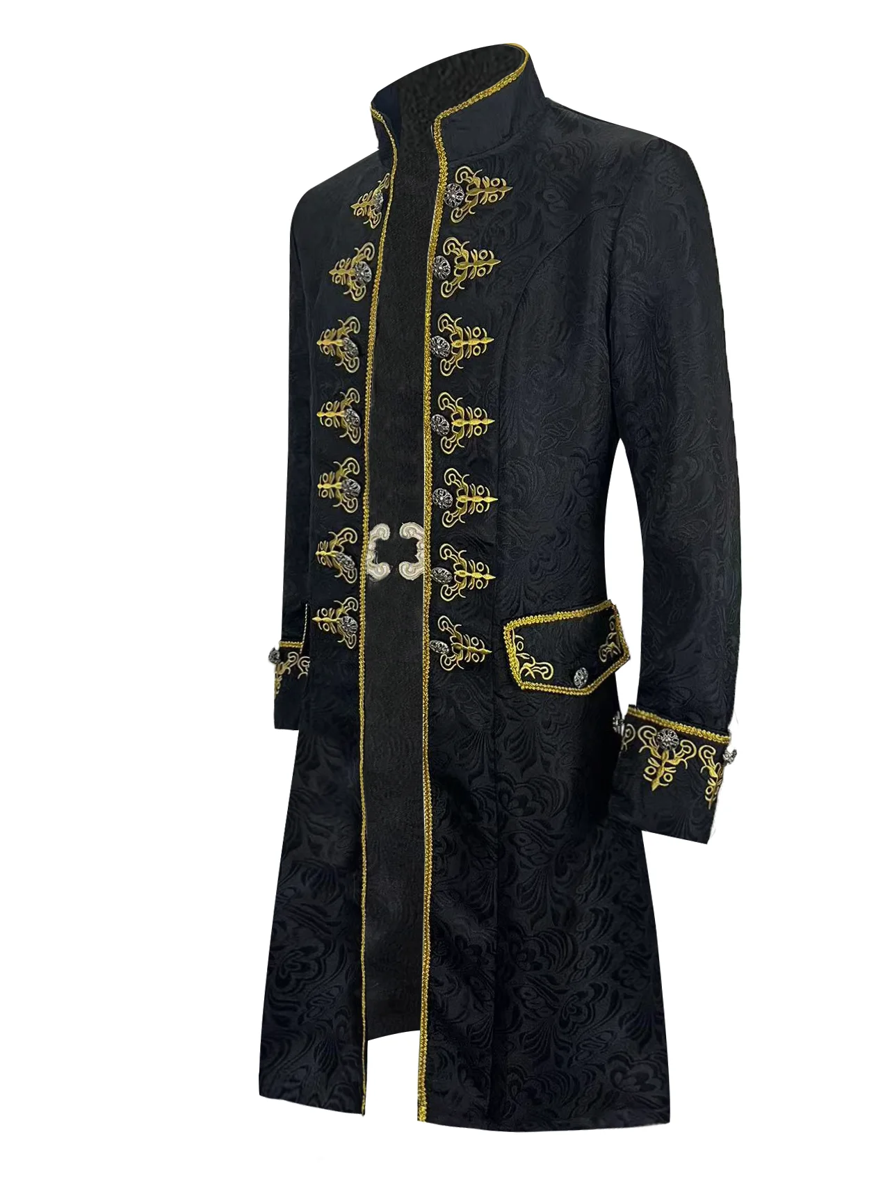 Manteau de Pirate Long Rétro Homme – photo 4
