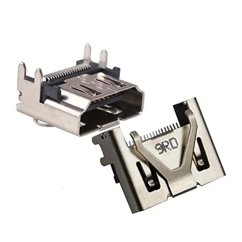 2 Pezzi Hdmi Per Sony Ps4 Slim/Pro Interfaccia Hdmi Porta Video Hd