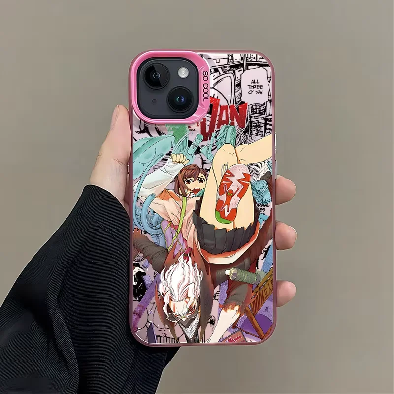 Vibrant Anime Dandadan Themed Phone Case