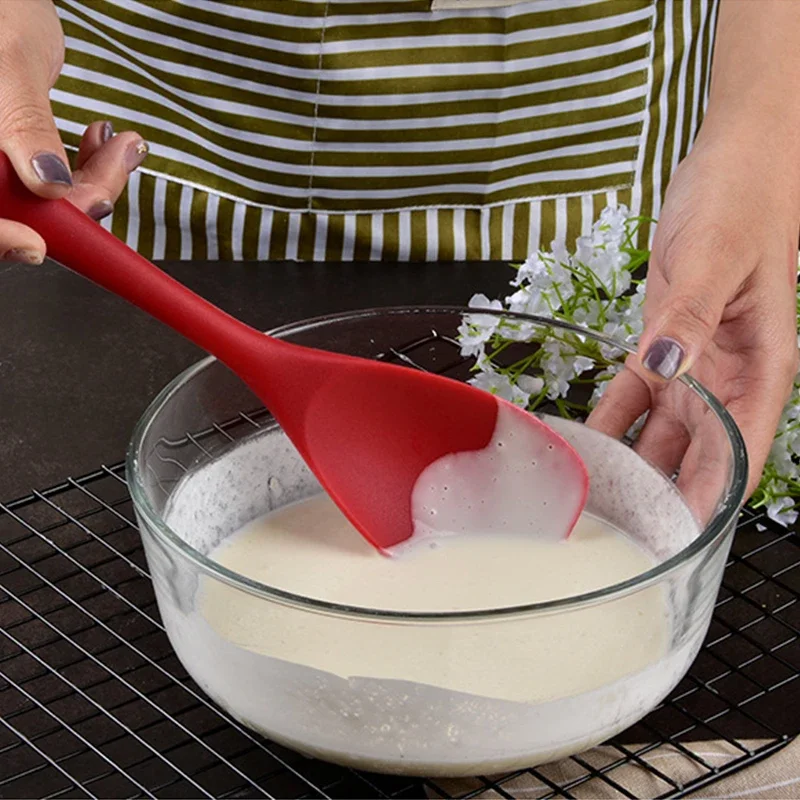 5Pcs Silicone Cooking Utensils Set Non-Stick Spatula Shovel Spoon Soup Heat Resistant Cookware Kitchen Tool Set Easy To Clean