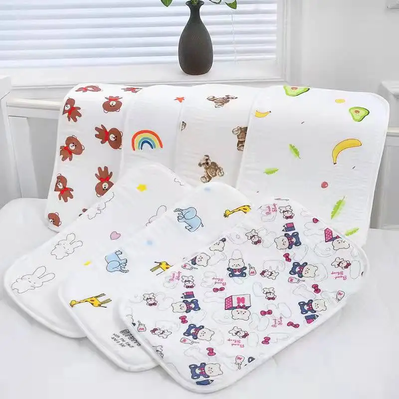 25*40cm Baby Pillow 3D Elastic Neck Protection Four Seasons Newborn