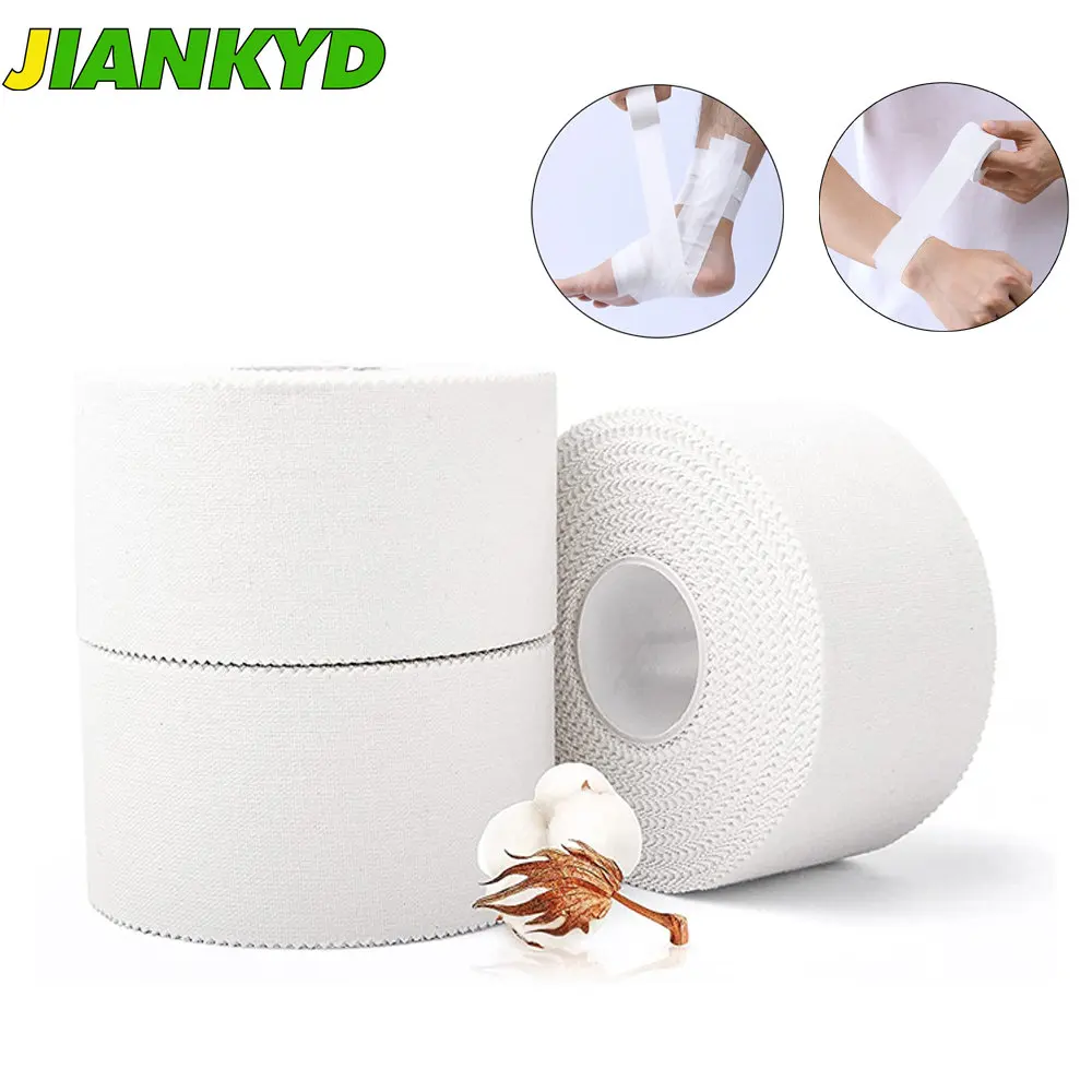 

1Roll Athletic Tape, No-Sticky Residue, White Medical Tape, Sport Tape -Skin Friendly Athletic Tape Athletes, Coaches, Amateurs