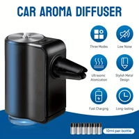 Désodorisant électrique pour voiture, diffuseur d'arôme automatique, ventilation de voiture, huile essentielle, humidificateur de brume, diffuseur de parfum, aromathérapie 4