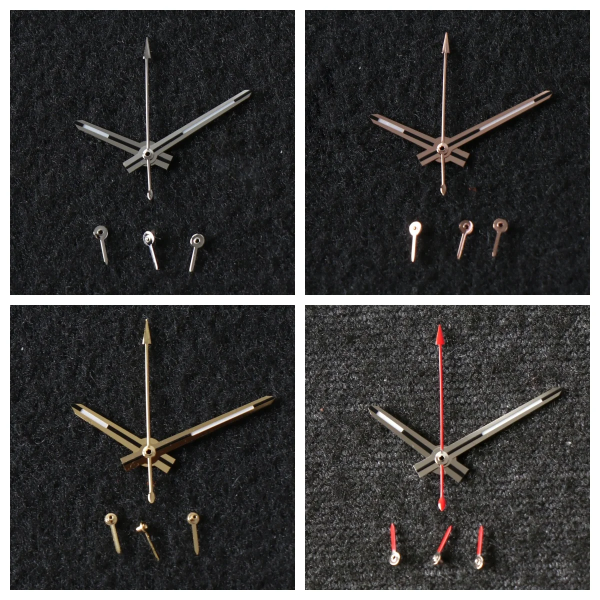 Watch Accessories 8.8*13*13.8mm VK63 Watch Hand for Seiko VK63 Movement Watch Needle Hands for Daytona 6 Hands Green Luminous Red Gold Silver watch accessories