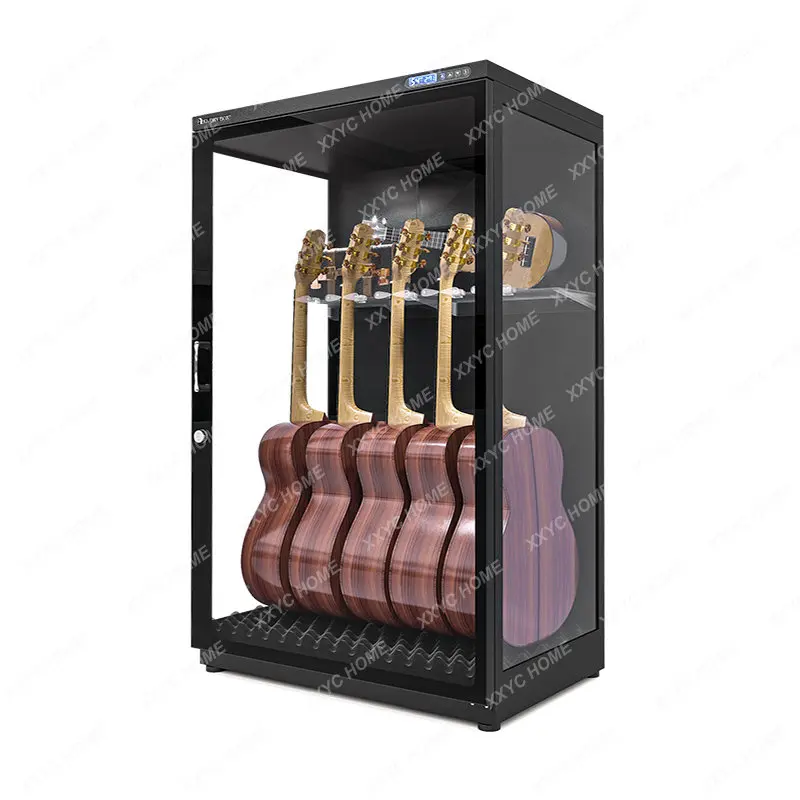 

0 Guitar Moisture-Proof Cabinet Musical Instrument Dehumidification Humidifier Cabinet Drying Box Bass Violin Moisturizing