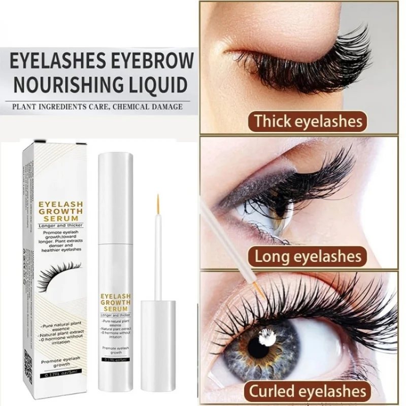 Fast Growing Eyelash Liquid Moderately Improve Longer Thicker Curly Hair Beautiful Eyebrow Eye Serum Cosmetic Beauty_voghion.com