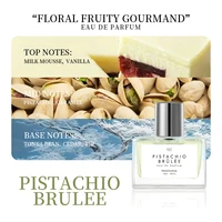 Caramel Pistache lait De coco parfum français haut De gamme charme unisexe parfum Spray frais durable crémeux vanille Eau De Toilette 6