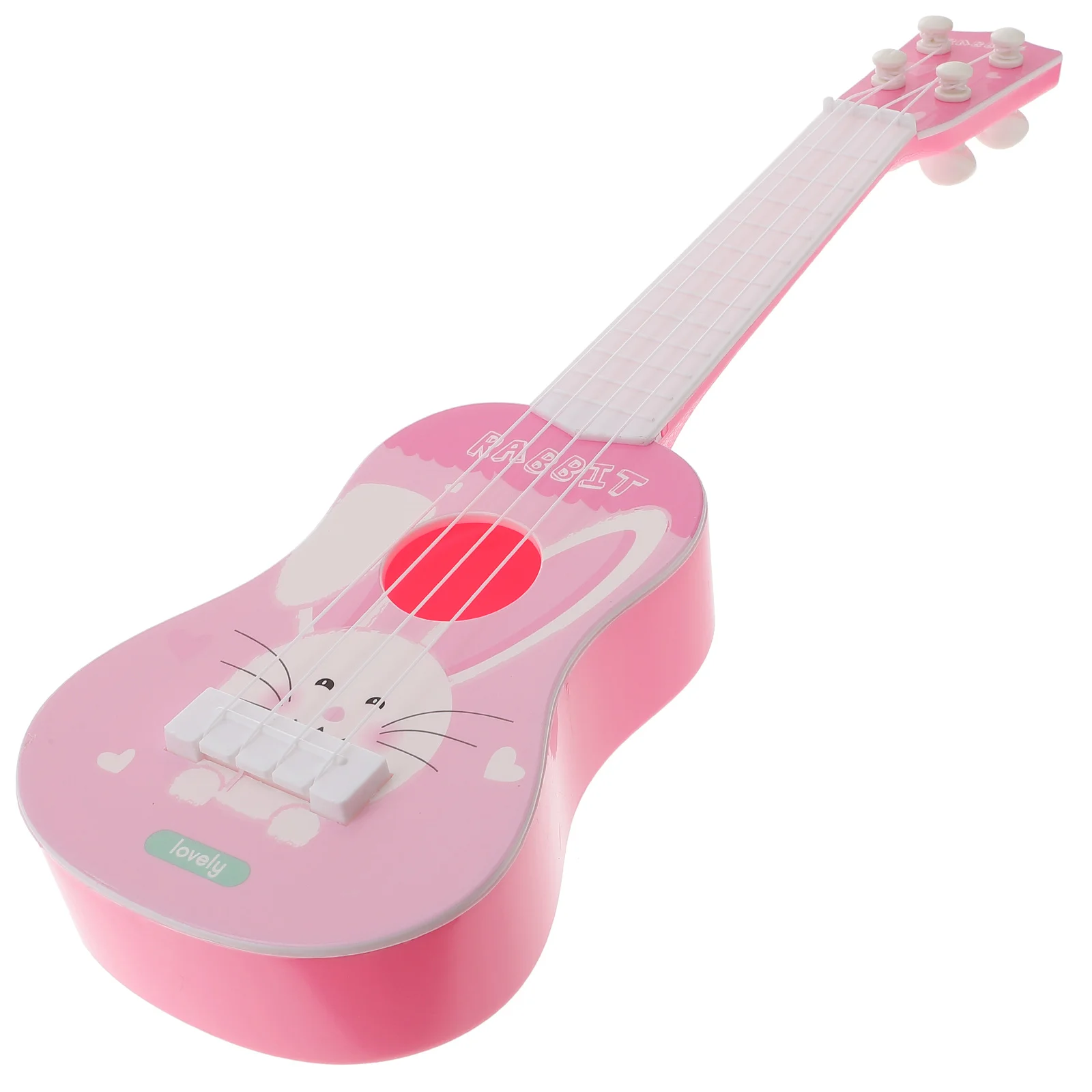 

Puzzle Guitar Child Musical Instruments Bunny Toys for Kids Vintage Style Acoustic