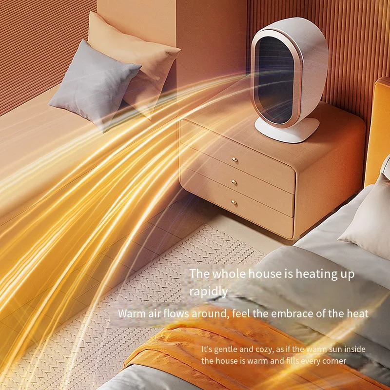 Space Heater For Indoor Use 1200W Room Heater Tip Over Outage And Overheat Protection Small Heater For Living Room Bedroom