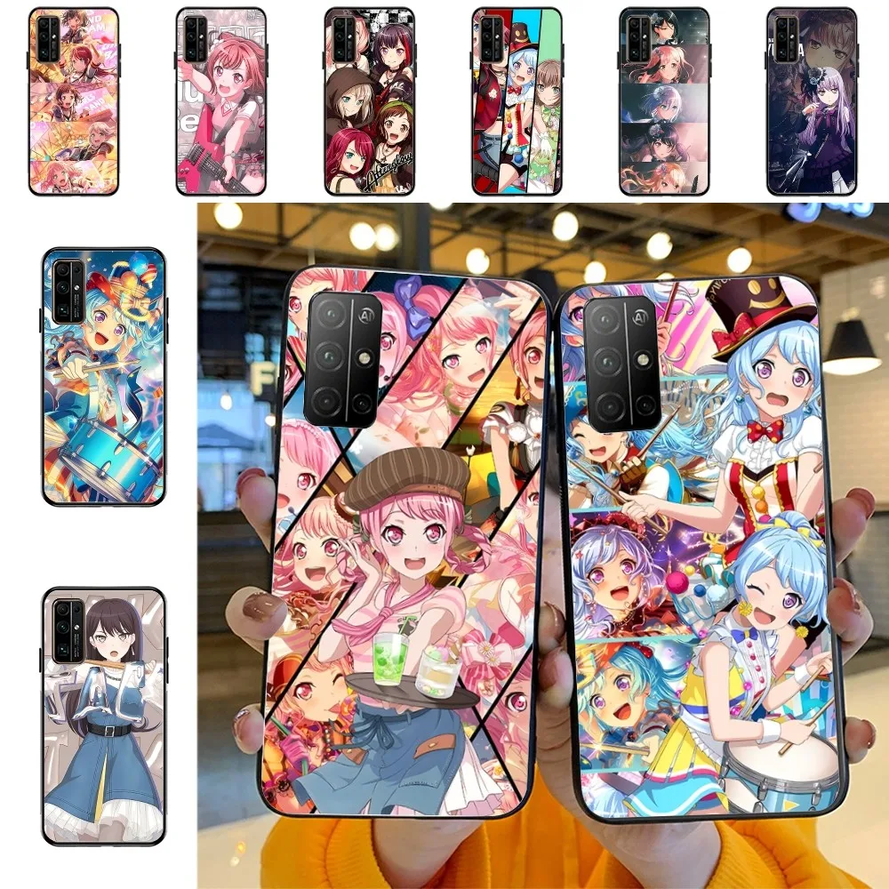 Custodia Per Telefono Bang Dream Per Huawei Honor 10 Lite 9 20 7A Pro 9X Pro 30 Pro 50 Pro 60 Pro 70 Pro Plus