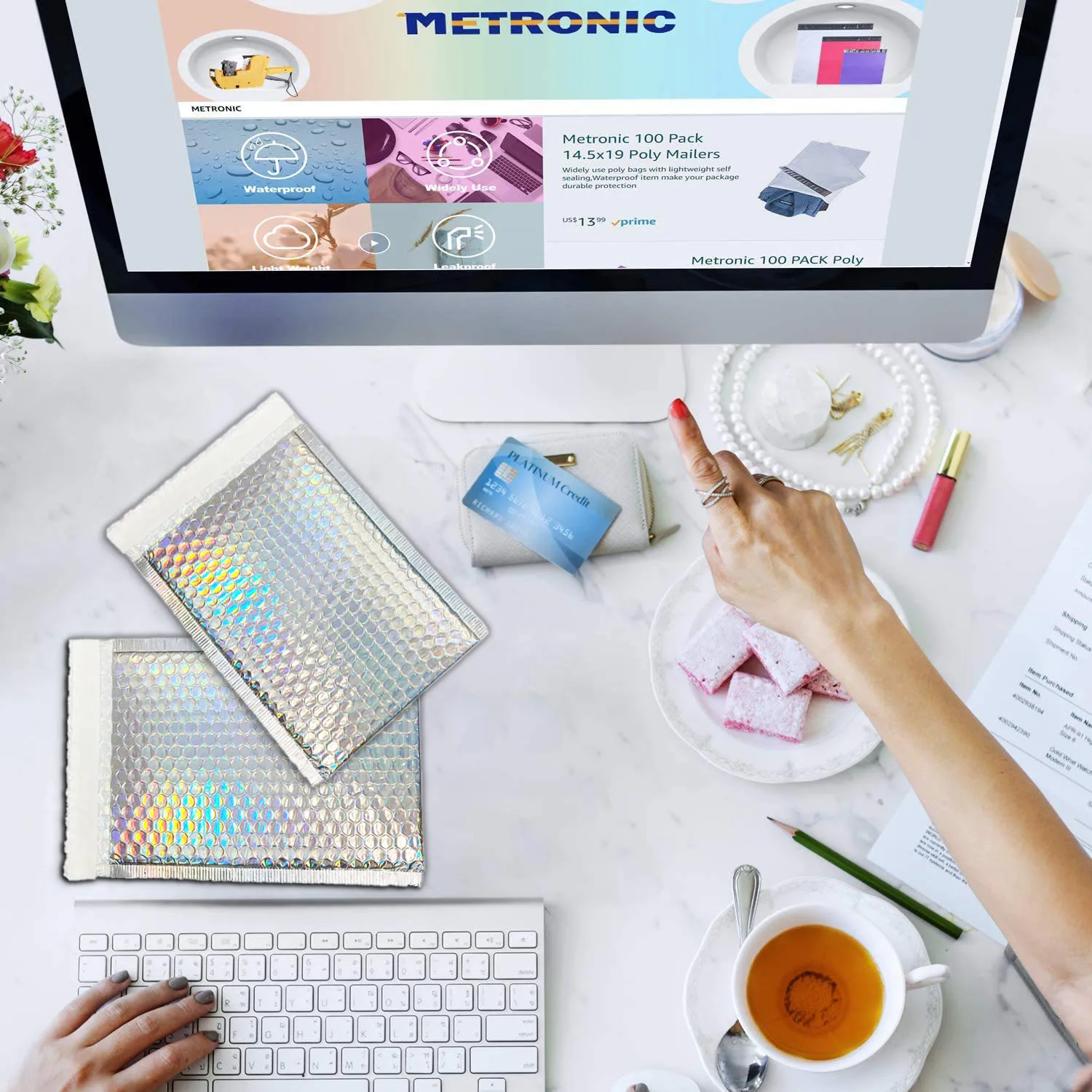 Рисунок 5 - Голографический конверт для почтовых отправлений