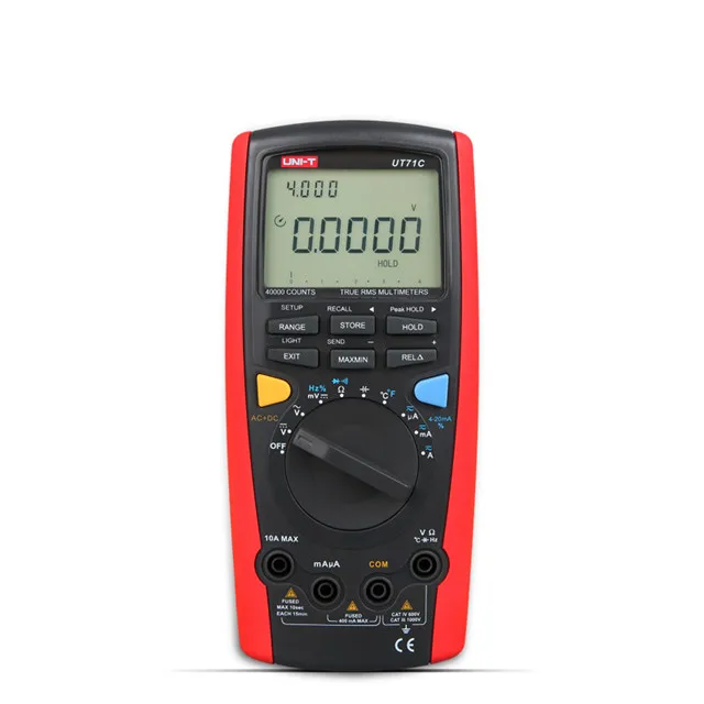 Tester Multimetro Digitale Serie Professionale Youlede Uni-T Ut71C Diretto In Fabbrica Con Gamma Automatica