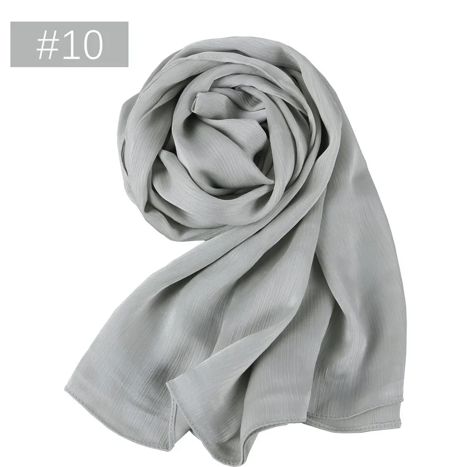 GUMEI Donne Cotone Musulmano Mini Hijab Testa Sciarpa Tinta Unita Copertura Completa Cappellino Interno Islamico Arabo Wrap Scialle Turbante Cappello Cappelli - Foto 3