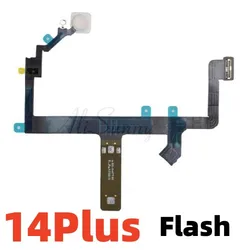 LED Flash Light Sensor Flex Cable - Proximity Distance Ambient Parts (1x 14Plus)